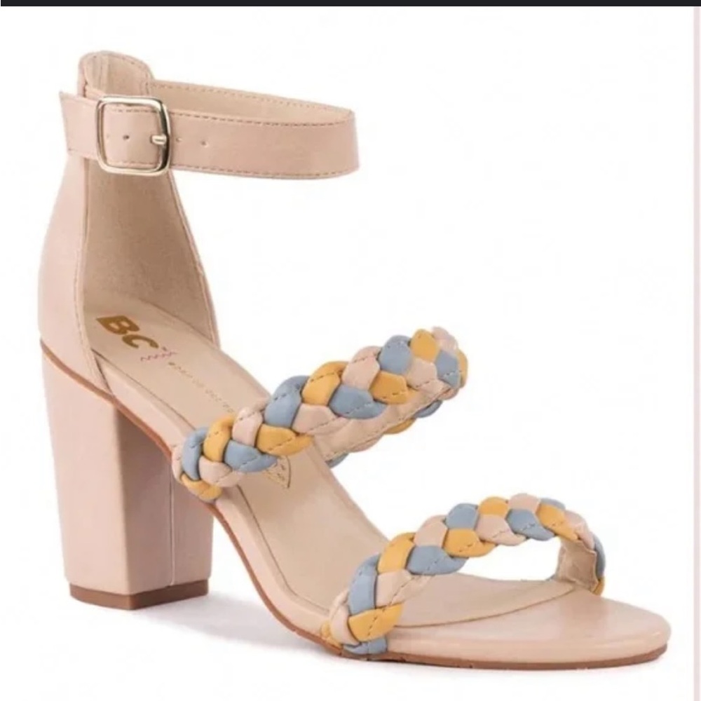 BC Wanna Be Heels in Pastel‎ Multi (Light Pink) 9 NEW